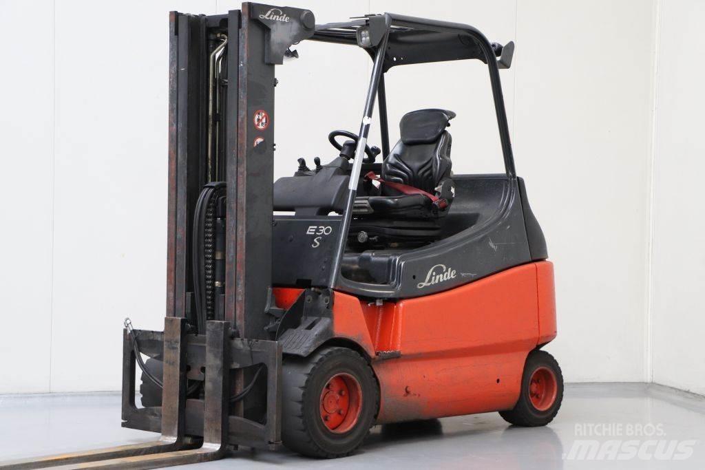 Linde E30S-03/600 El gaffeltrucks