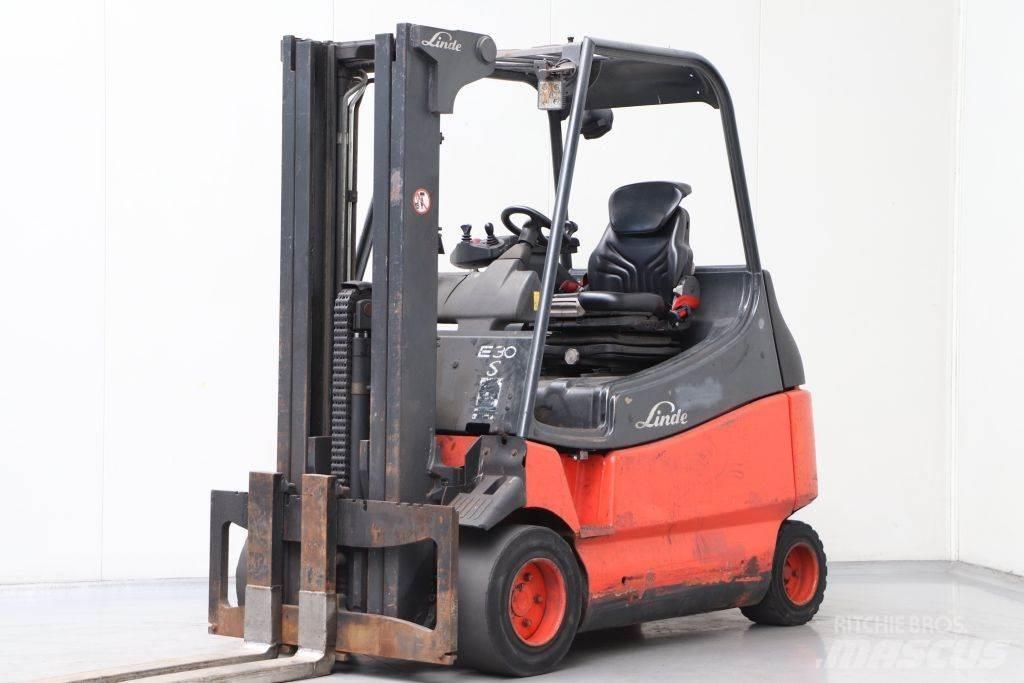 Linde E30S-03/600 El gaffeltrucks