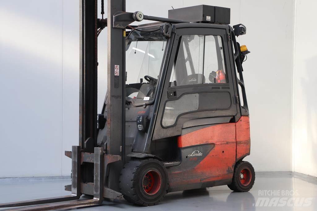 Linde E35HL-01 El gaffeltrucks