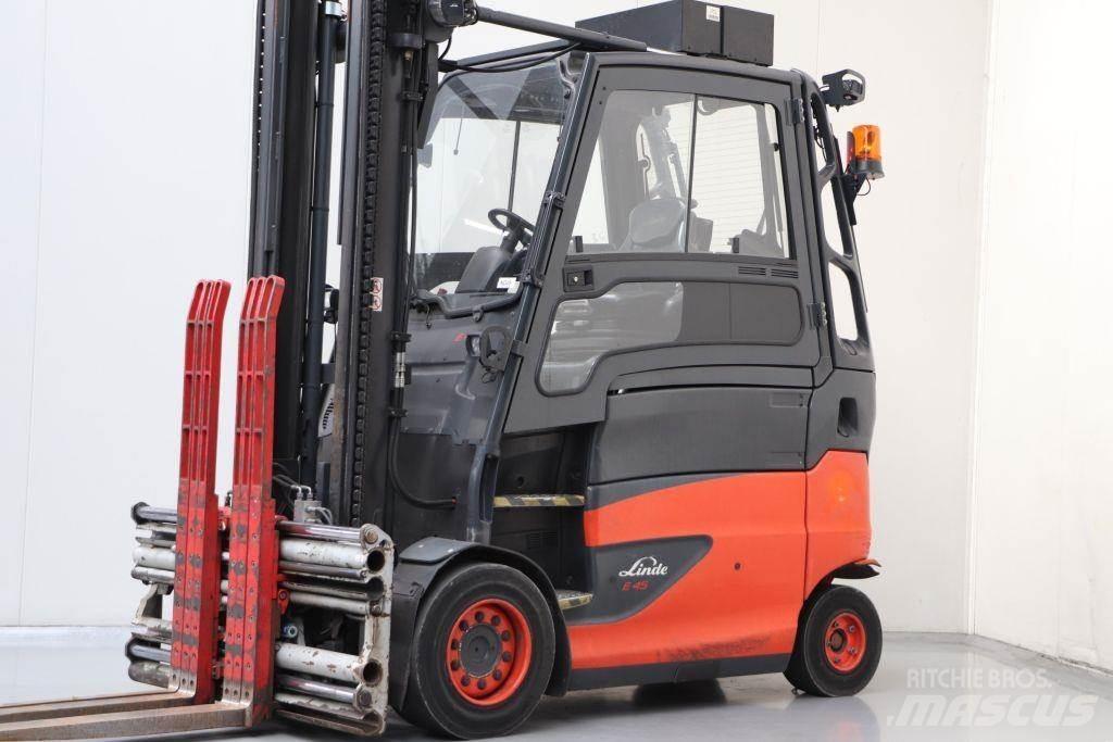 Linde E45HL-01/600 El gaffeltrucks