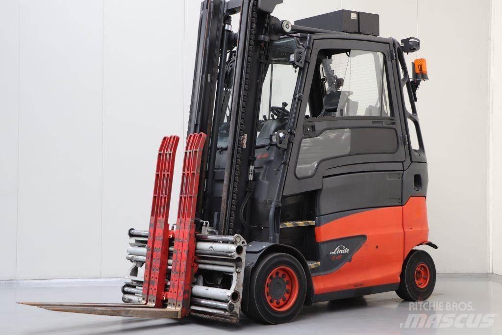 Linde E45HL-01/600 El gaffeltrucks