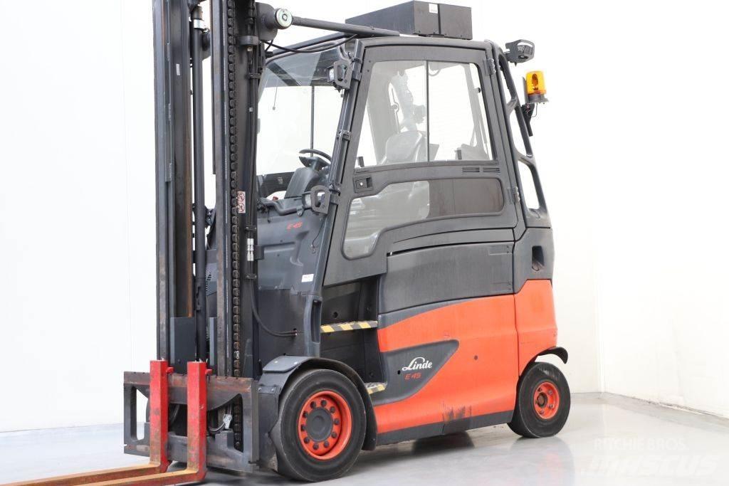 Linde E45HL-01/600 El gaffeltrucks