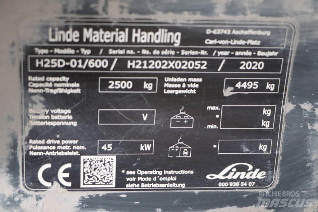 Linde H25D-01/600 Diesel gaffeltrucks