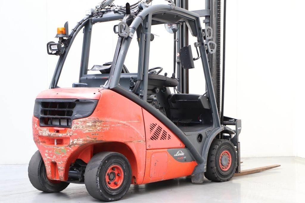 Linde H25D-02 Diesel gaffeltrucks