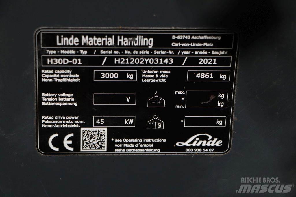 Linde H30D-01 Diesel gaffeltrucks