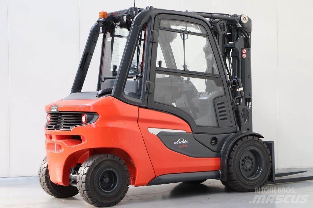 Linde H35D-01 Diesel gaffeltrucks