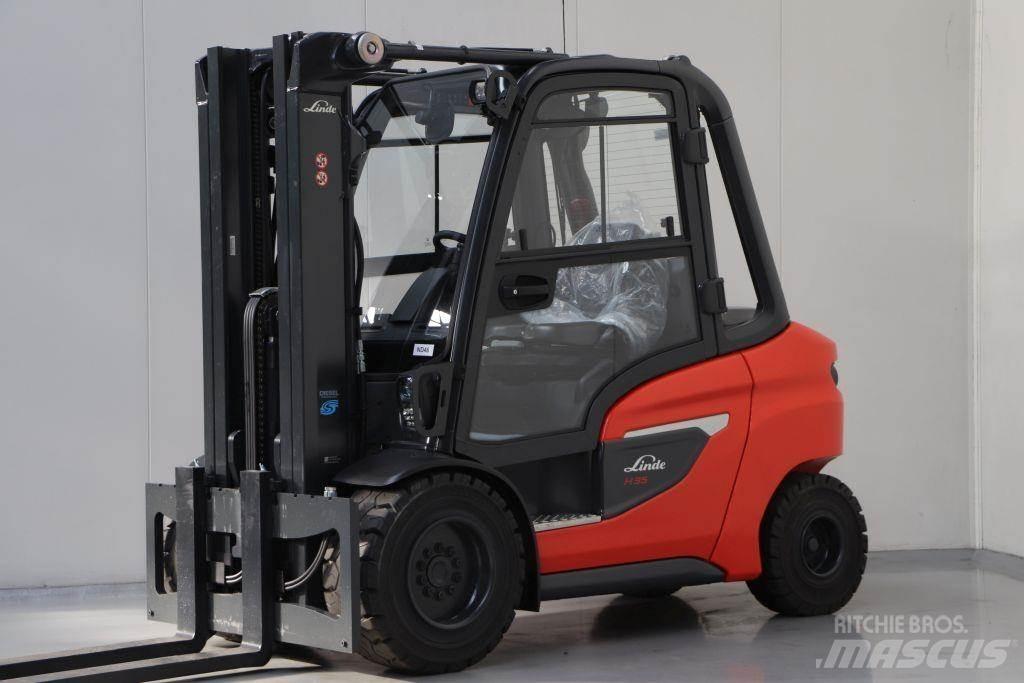 Linde H35D-01 Diesel gaffeltrucks