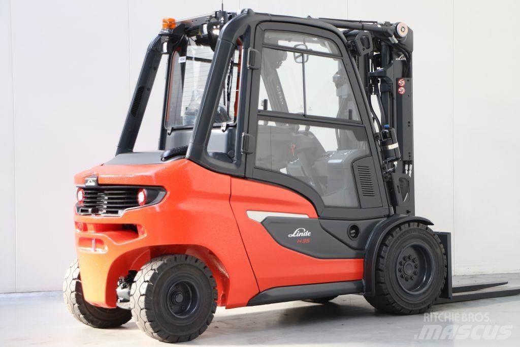 Linde H35D-01 Diesel gaffeltrucks
