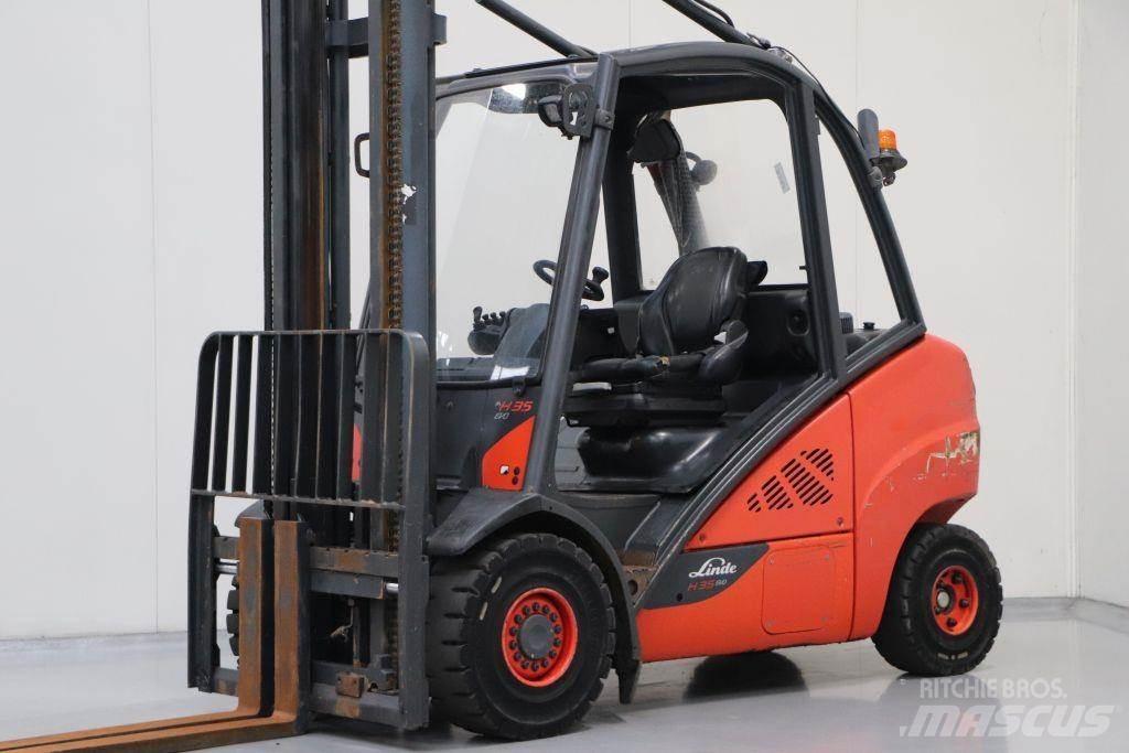 Linde H35D-02 Diesel gaffeltrucks