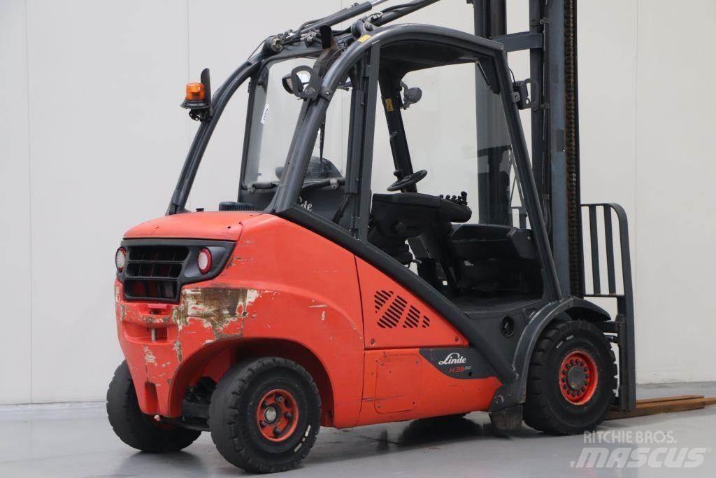 Linde H35D-02 Diesel gaffeltrucks