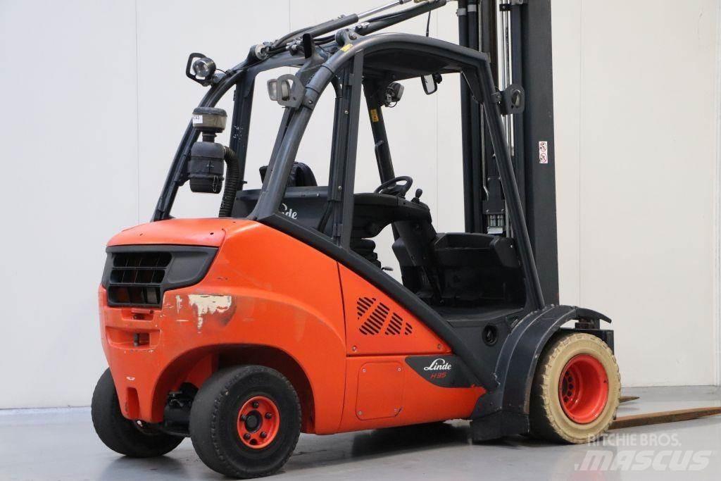 Linde H35D-02 Diesel gaffeltrucks