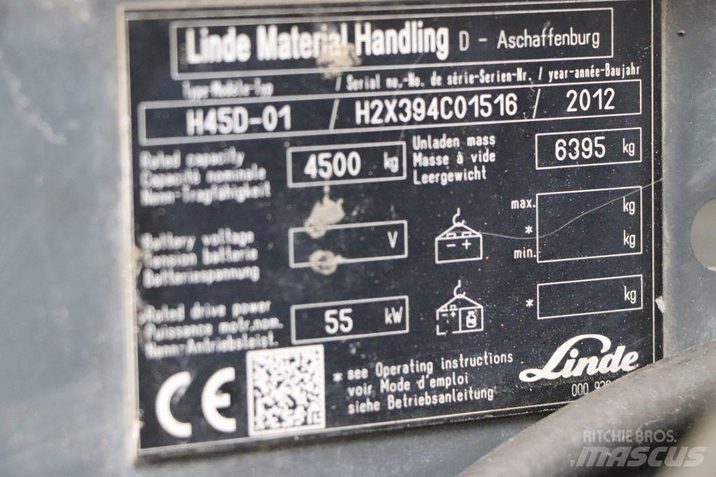 Linde H45D-01 Diesel gaffeltrucks