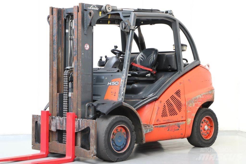 Linde H50D Diesel gaffeltrucks