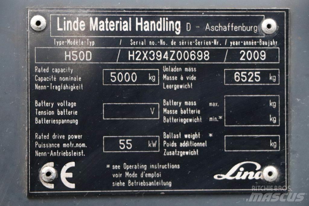 Linde H50D Diesel gaffeltrucks