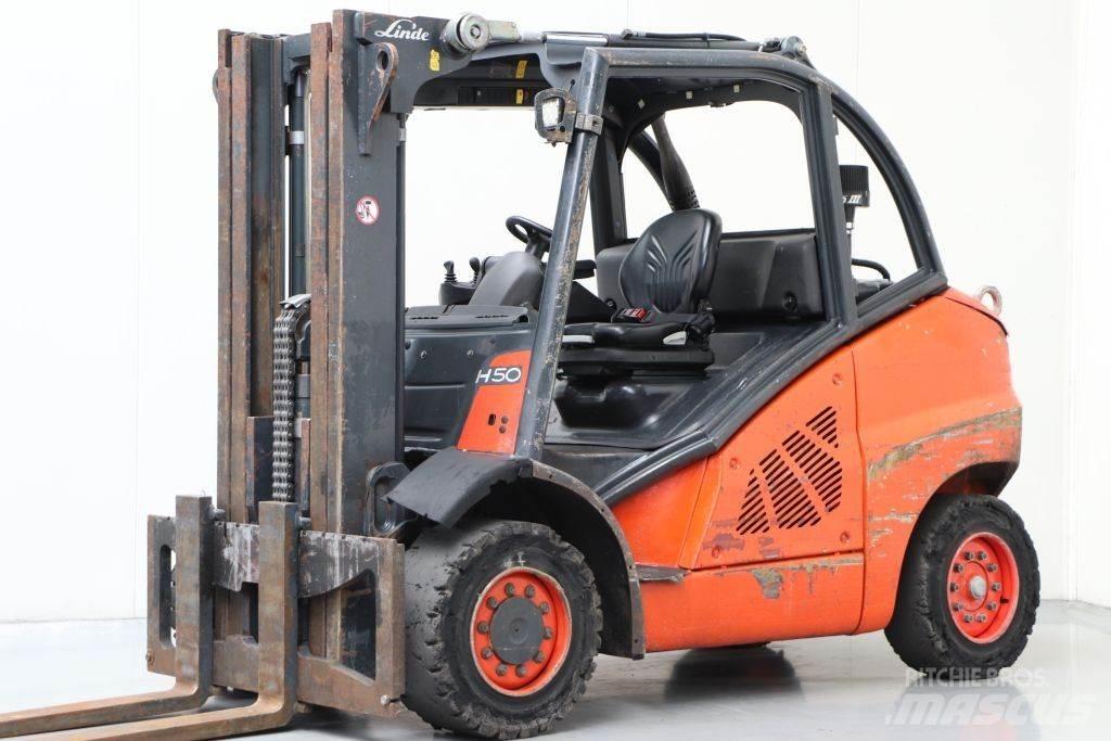 Linde H50D Diesel gaffeltrucks