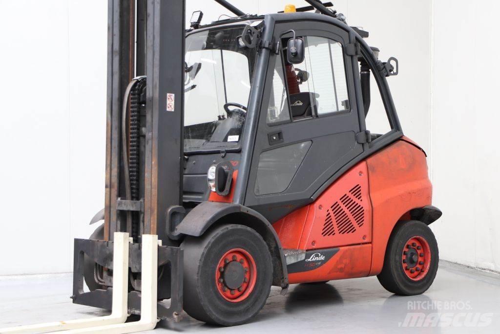 Linde H50D-02 Diesel gaffeltrucks