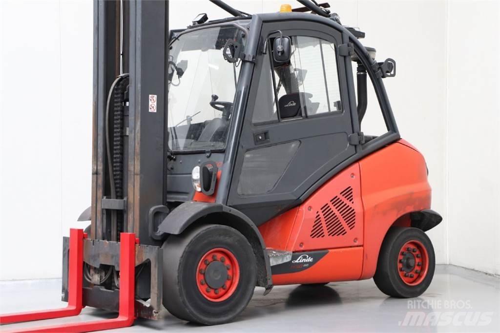 Linde H50D-02 Diesel gaffeltrucks