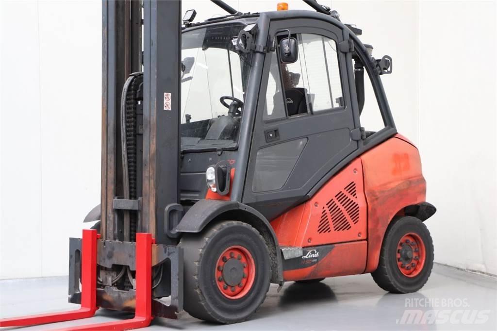 Linde H50D-02 Diesel gaffeltrucks