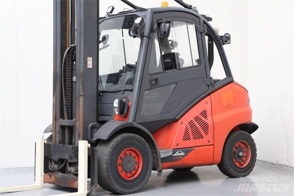 Linde H50D-02 Diesel gaffeltrucks