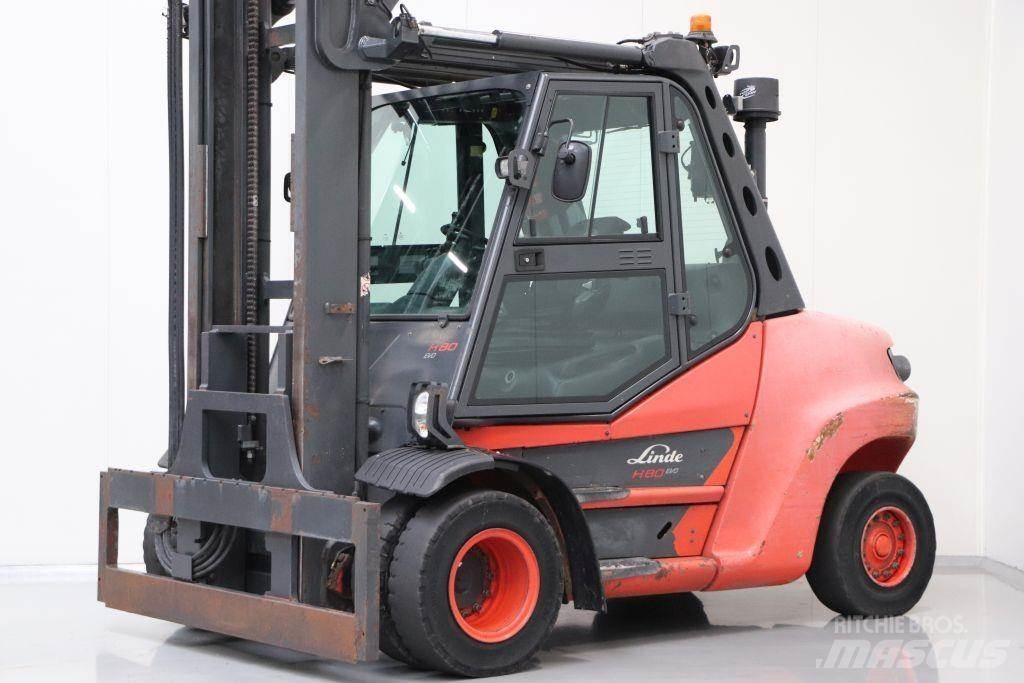 Linde H80D-03/900 Diesel gaffeltrucks