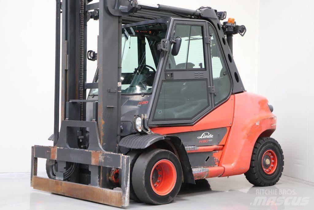 Linde H80D-03/900 Diesel gaffeltrucks