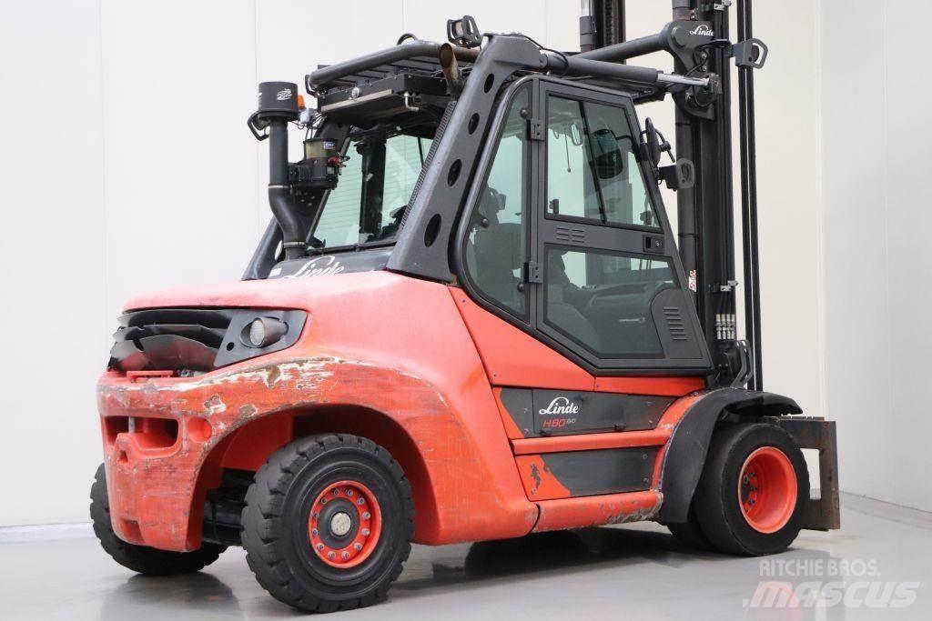 Linde H80D-03/900 Diesel gaffeltrucks