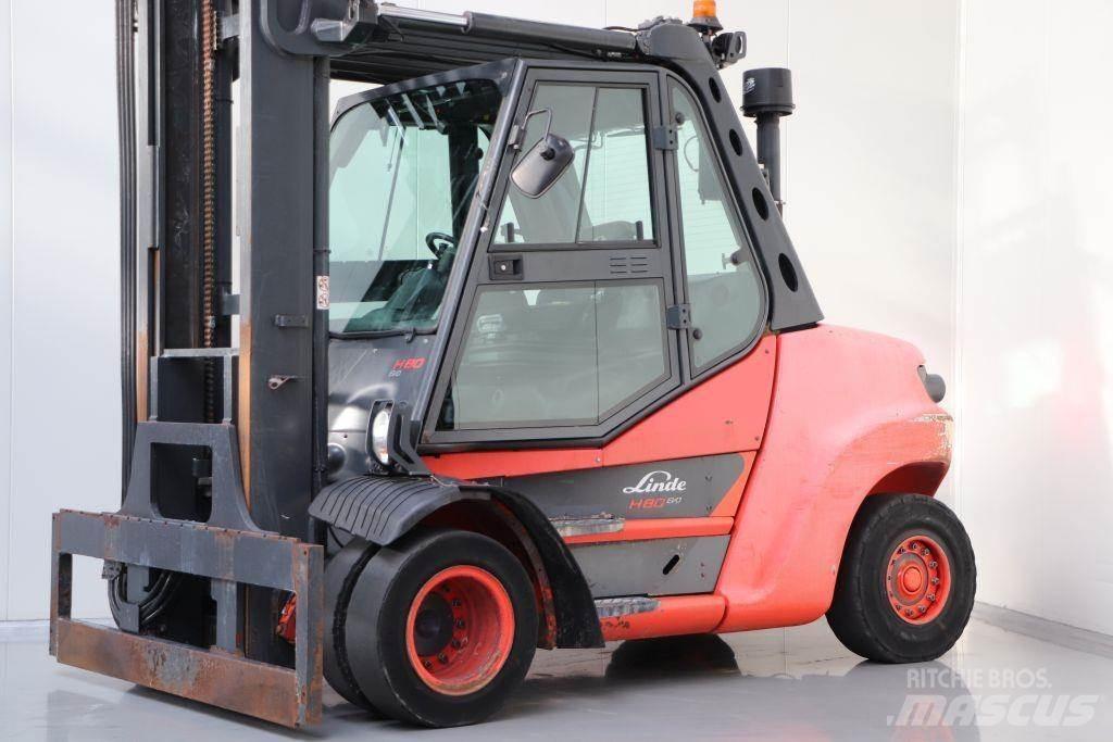 Linde H80D-03/900 Diesel gaffeltrucks