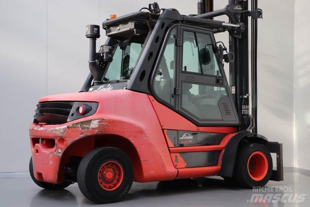 Linde H80D-03/900 Diesel gaffeltrucks