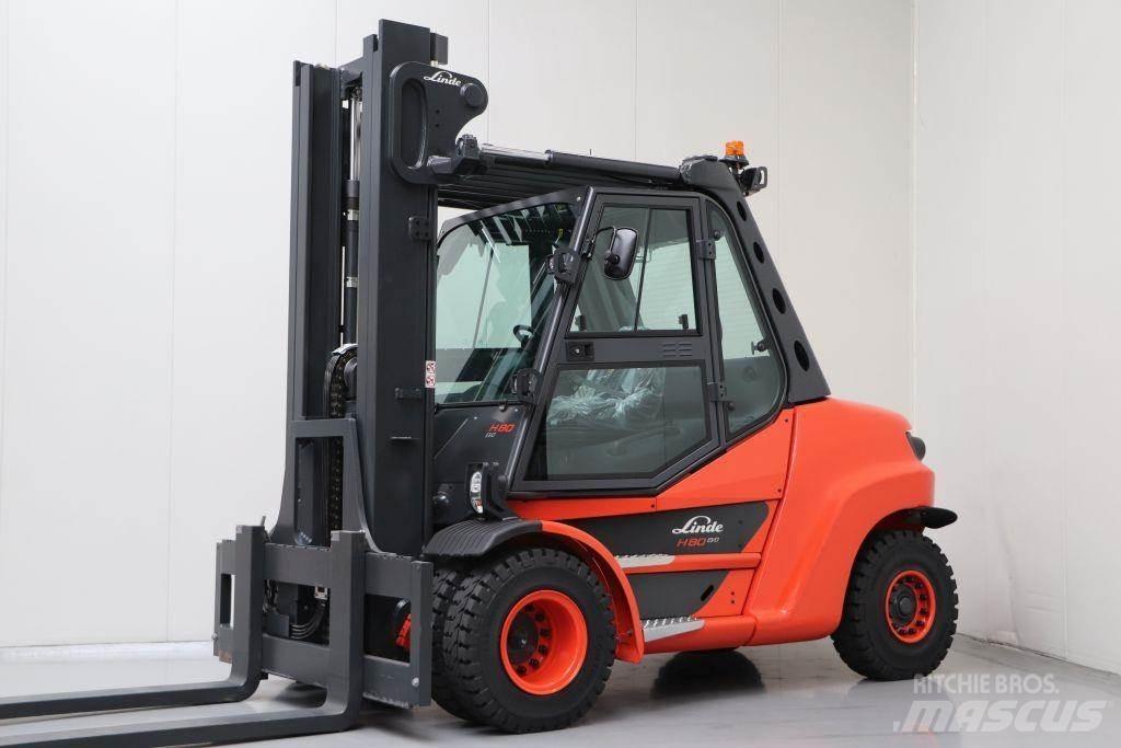 Linde H80D-03/900 Diesel gaffeltrucks