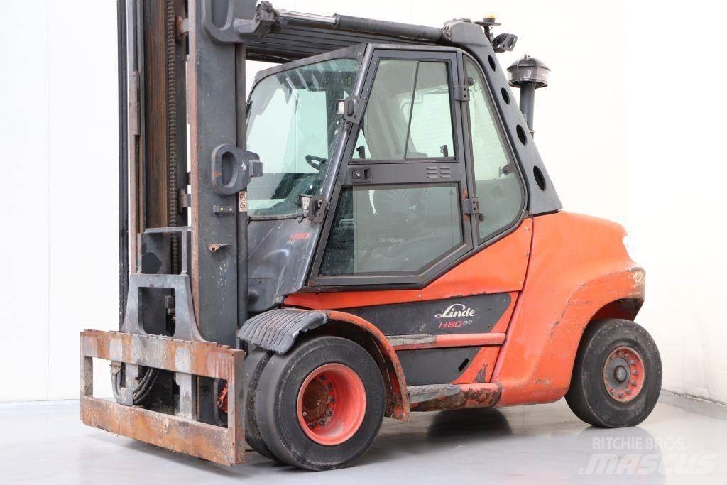 Linde H80D-03/900 Diesel gaffeltrucks