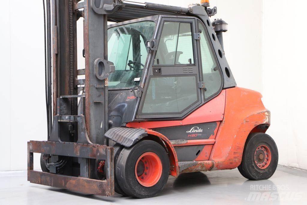 Linde H80D-03/900 Diesel gaffeltrucks