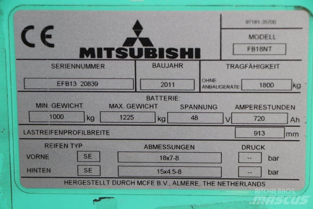 Mitsubishi FB18NT El gaffeltrucks