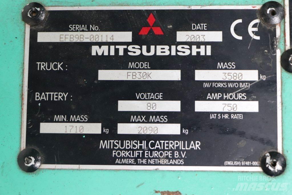 Mitsubishi FB30K El gaffeltrucks