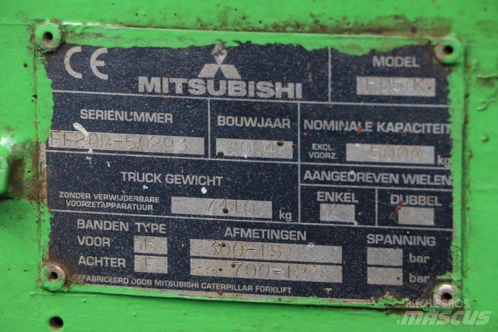 Mitsubishi FD50K Diesel gaffeltrucks