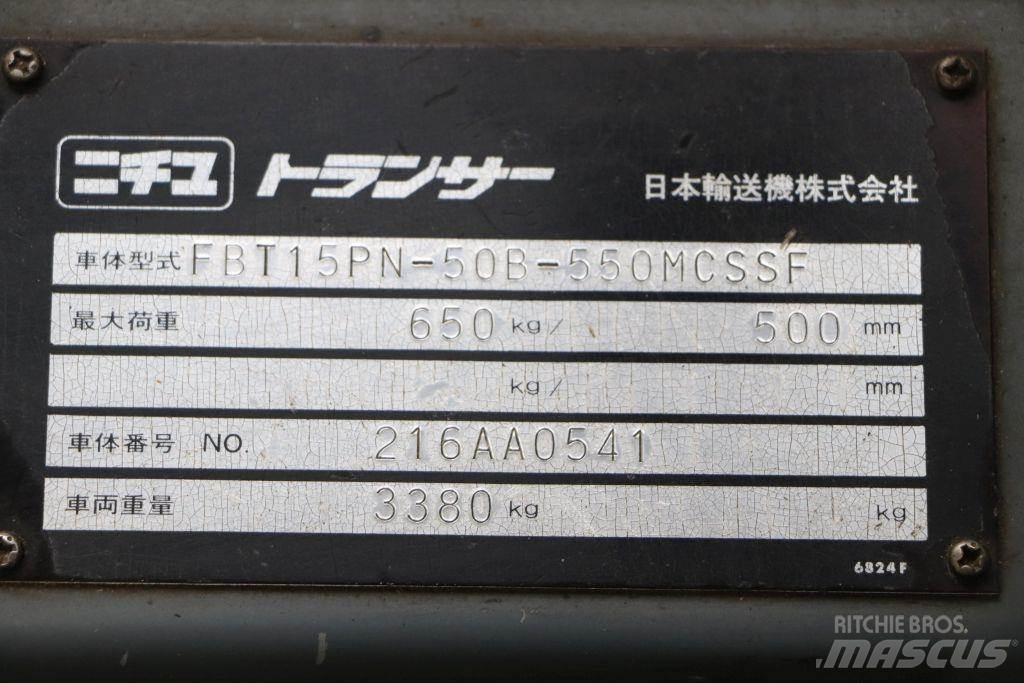 Nichiyu FBT15PN El gaffeltrucks