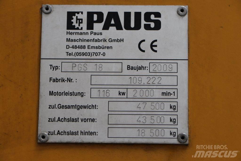 Paus PGS 18 Diesel gaffeltrucks