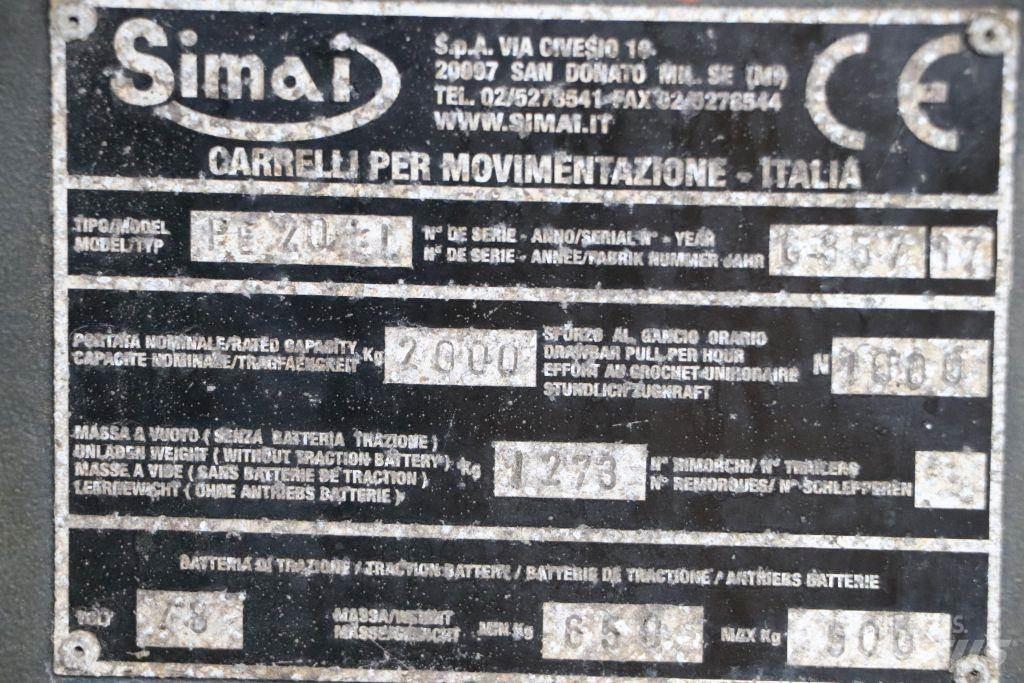 Simai PE20LL Bugsertruck