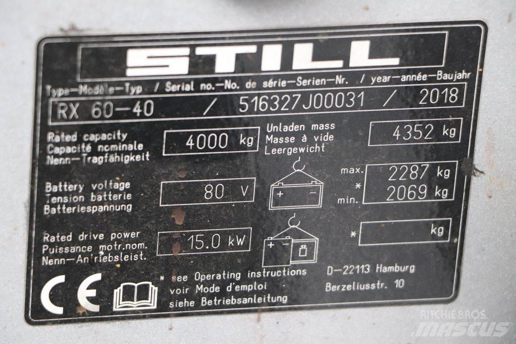 Still RX60-40 El gaffeltrucks