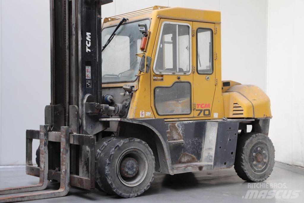 TCM FD70-2 Diesel gaffeltrucks