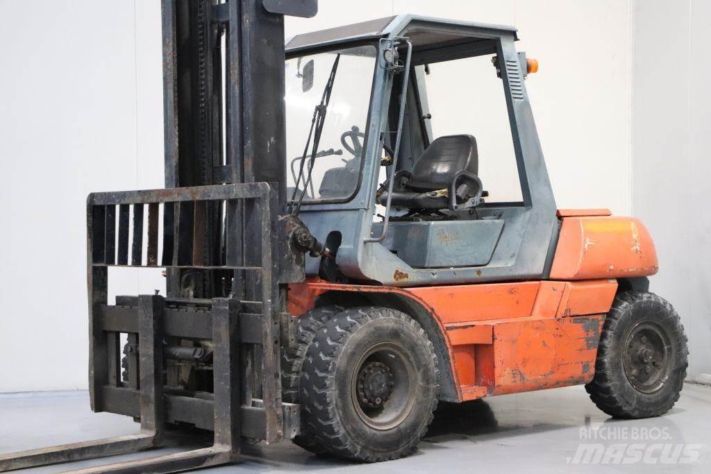 Toyota 5FD60 Diesel gaffeltrucks