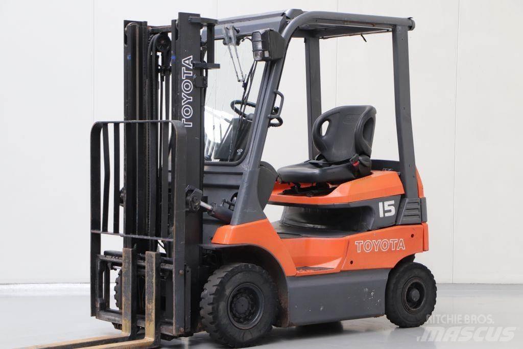 Toyota 7FB15 El gaffeltrucks