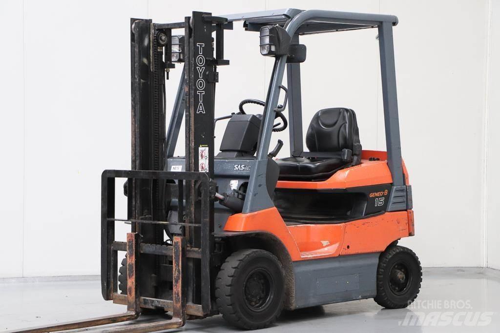 Toyota 7FB15 El gaffeltrucks