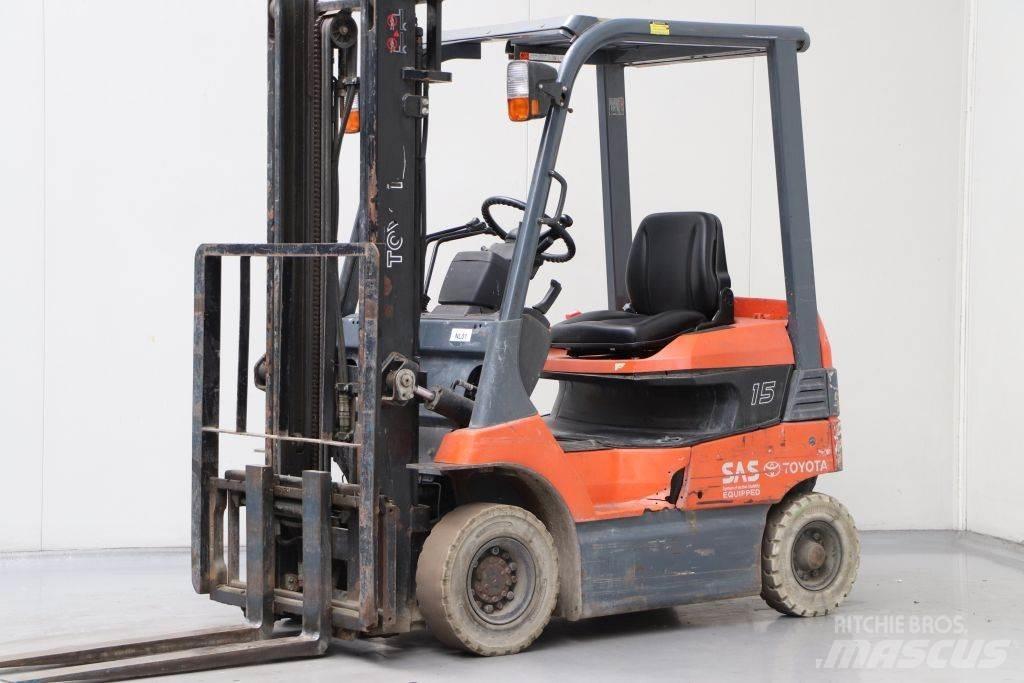 Toyota 7FB15 El gaffeltrucks
