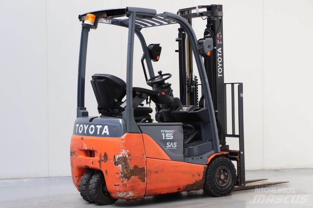 Toyota 8FBET15 El gaffeltrucks