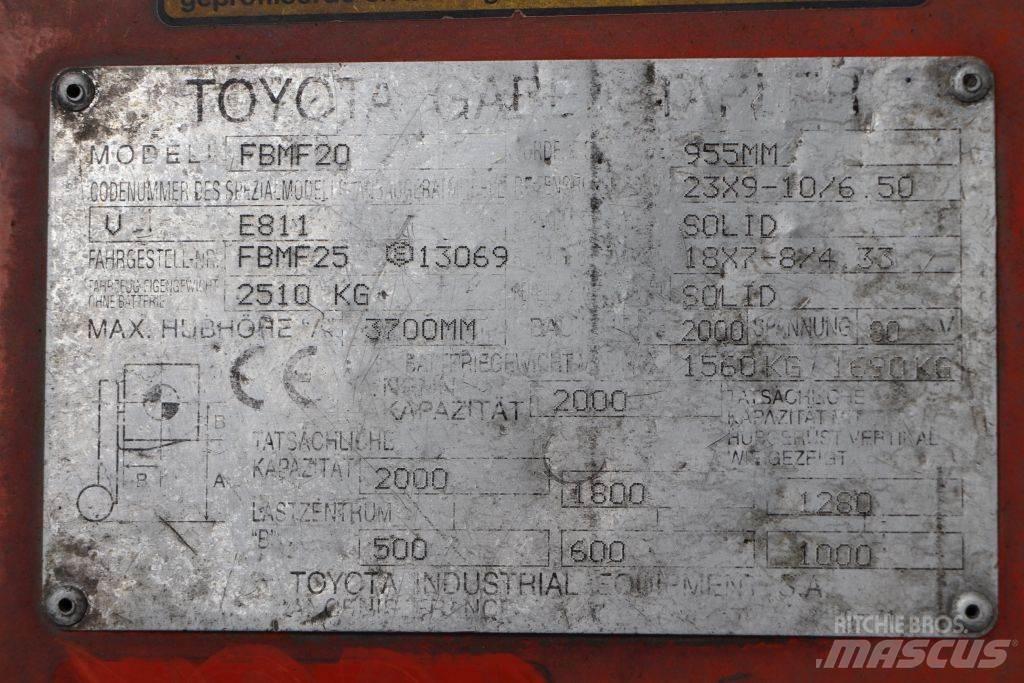 Toyota FBMF20 El gaffeltrucks