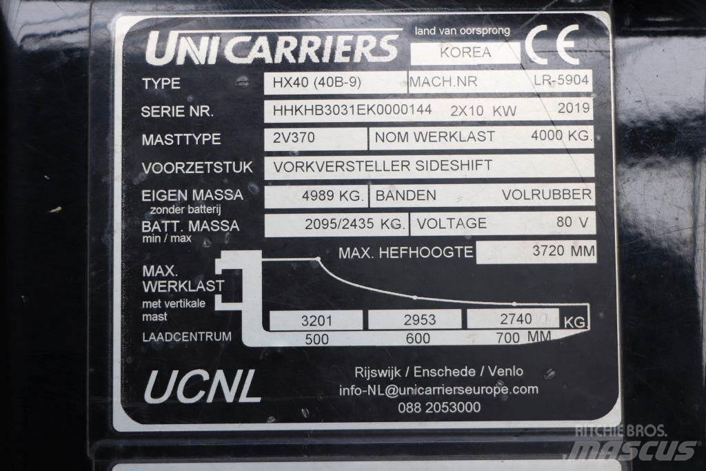 UniCarriers 40B-9 El gaffeltrucks