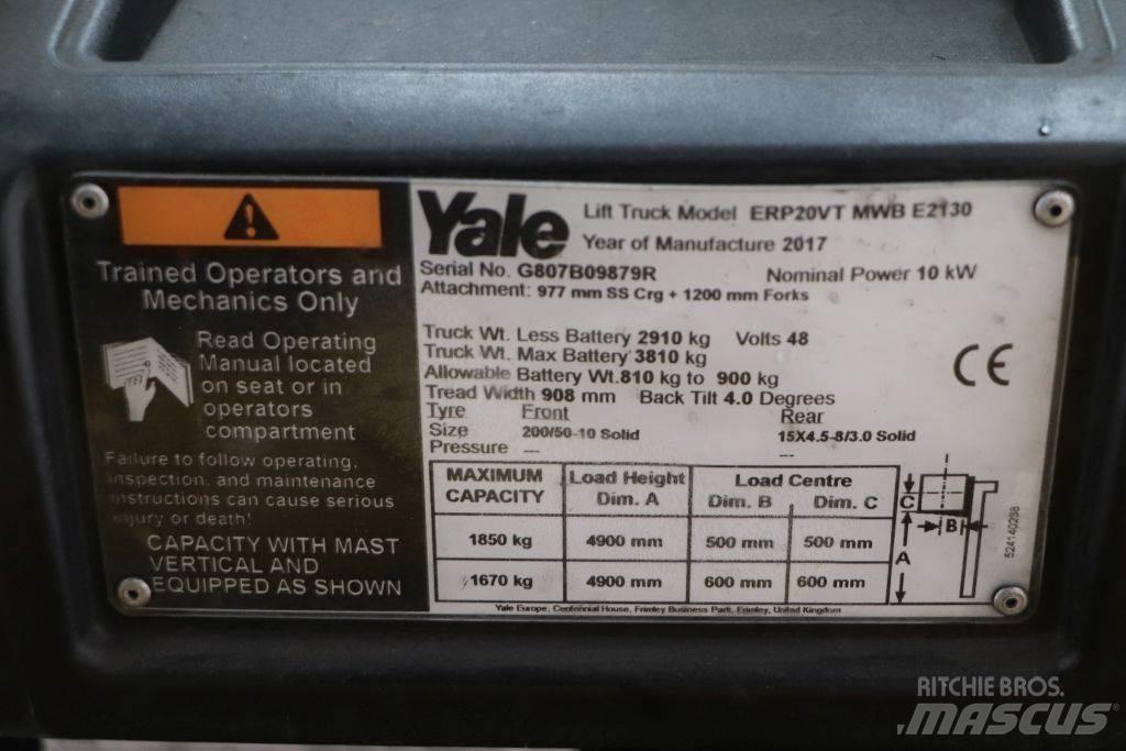 Yale ERP20VT El gaffeltrucks