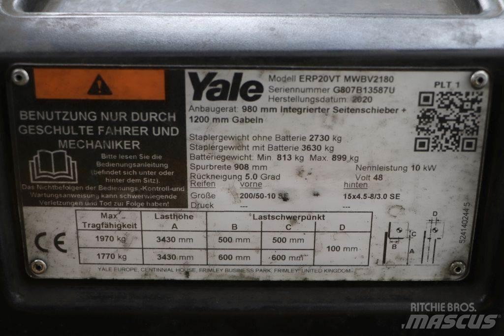 Yale ERP20VT El gaffeltrucks