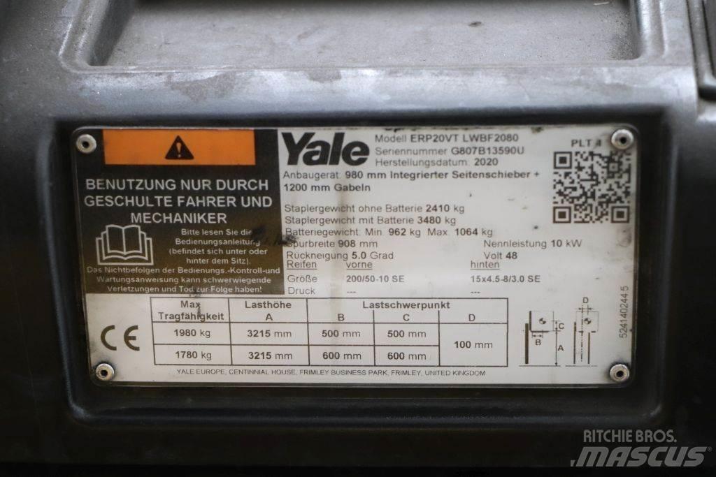 Yale ERP20VT El gaffeltrucks