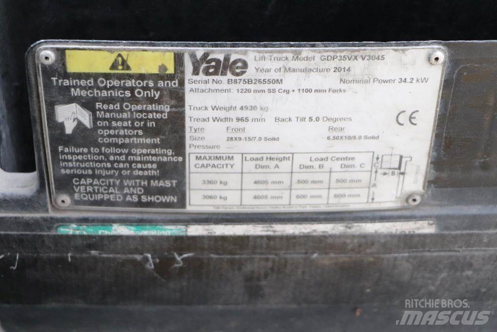 Yale GDP35VX Diesel gaffeltrucks